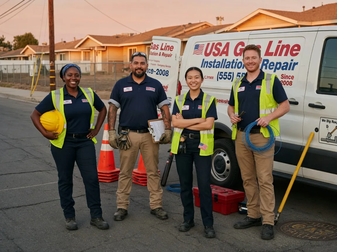 Gas Line Installation company in Dulzura, CA